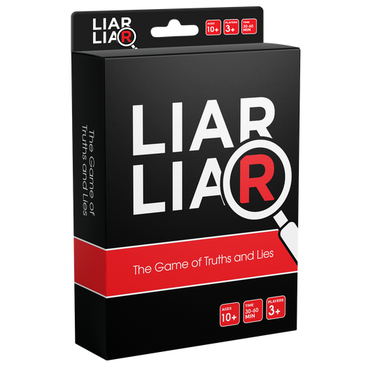 LIAR LIAR: ON-THE-GO EDITION: Tuck Box Family Game