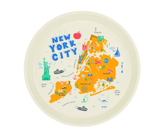 Maptote - New York City Round Tray