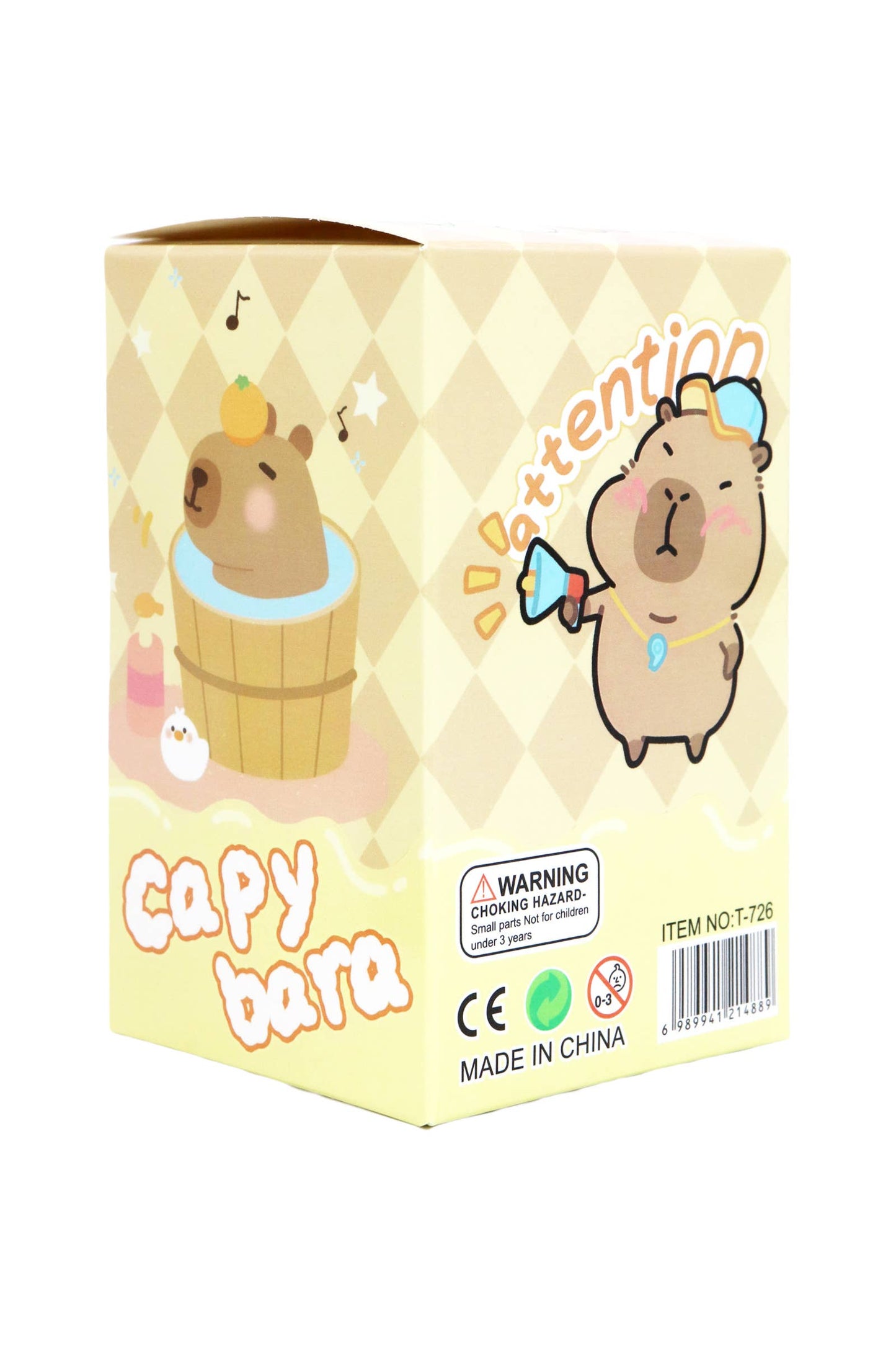Cap Zone - Capybara PVC Figurine Blind Mystery Box