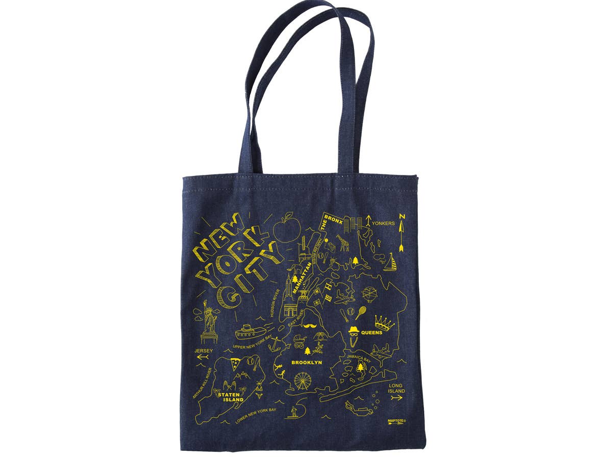 Maptote - New York City Denim Tote