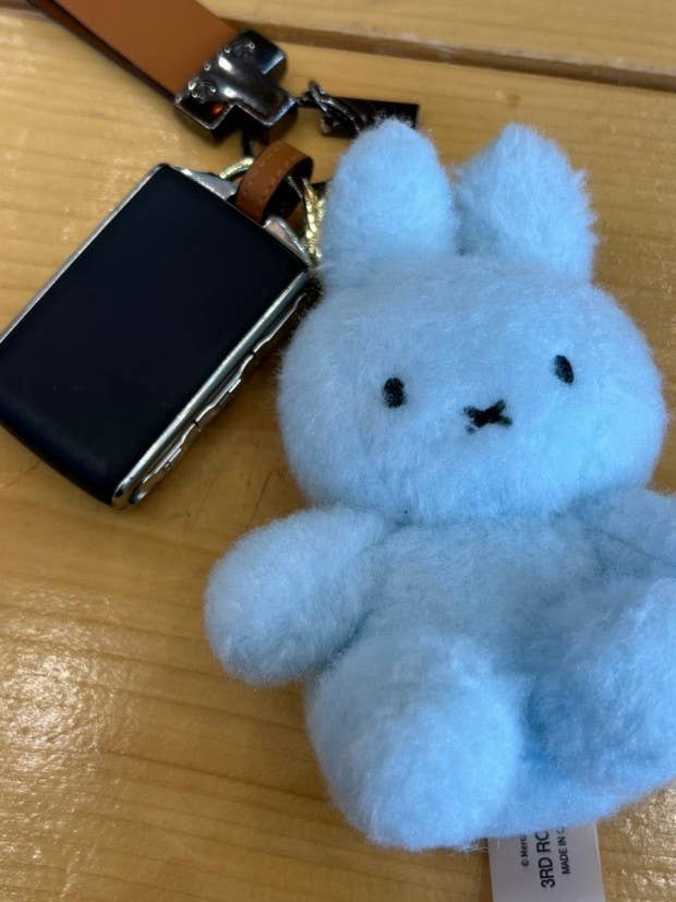 Miffy Limited Creamy Soft Color Fluffy Key ring Bag Charm