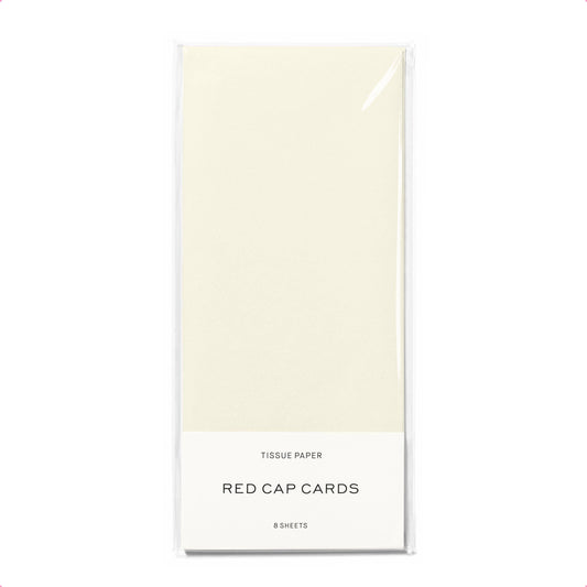 Red Cap Cards - Soft White tissue paper