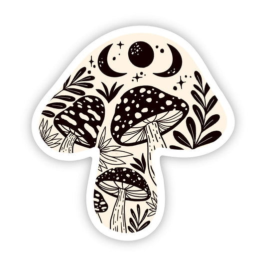 Big Moods - Mushroom abstract sticker