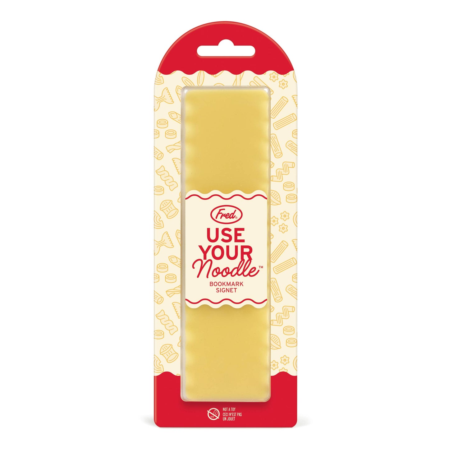 USE YOUR NOODLE - Lasagna Noodle Bookmark