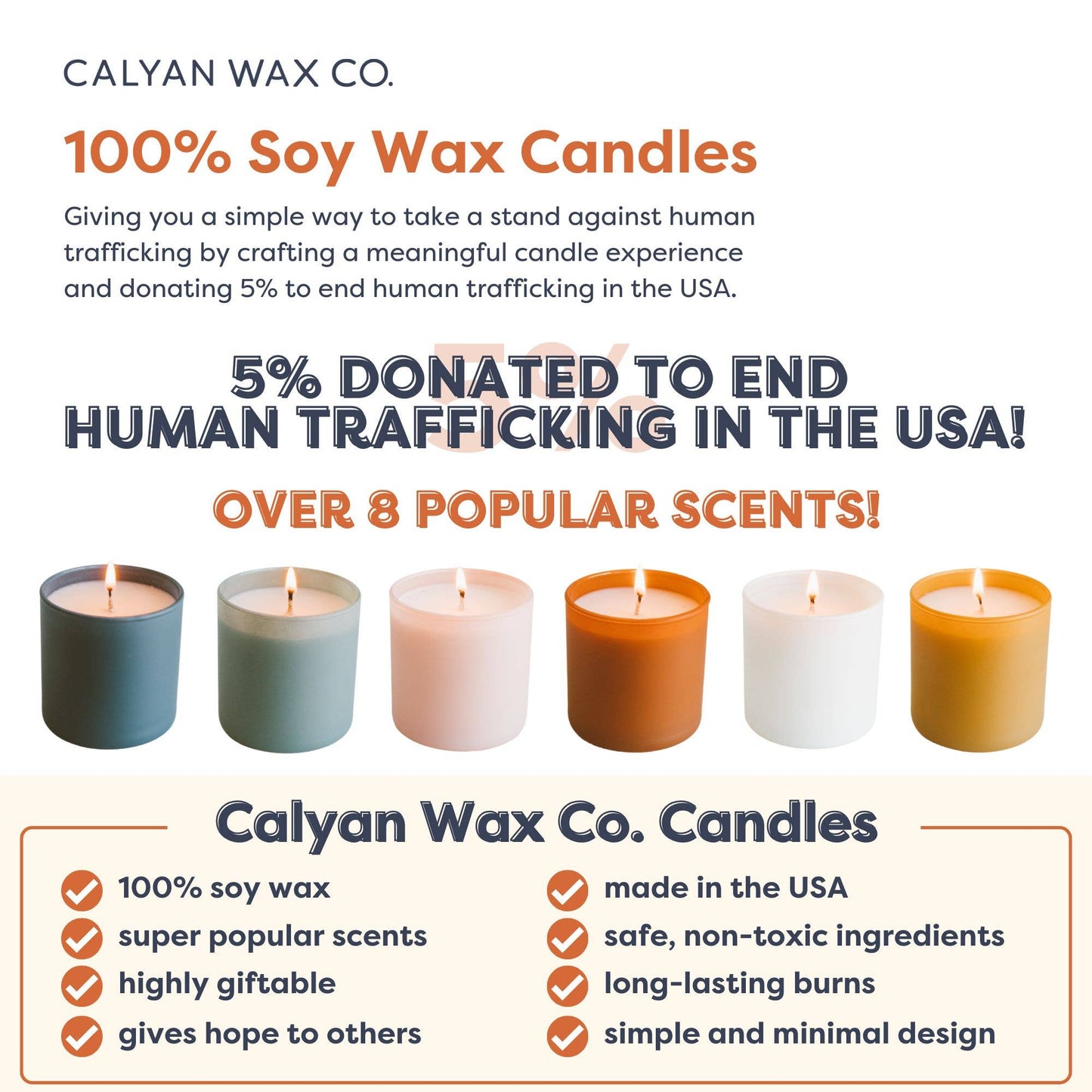 Calyan Wax Co. - Vetiver + Tonka - Dignity Series Soy Candle