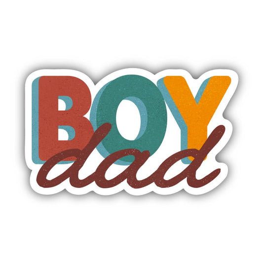 Big Moods - Boy Dad Sticker