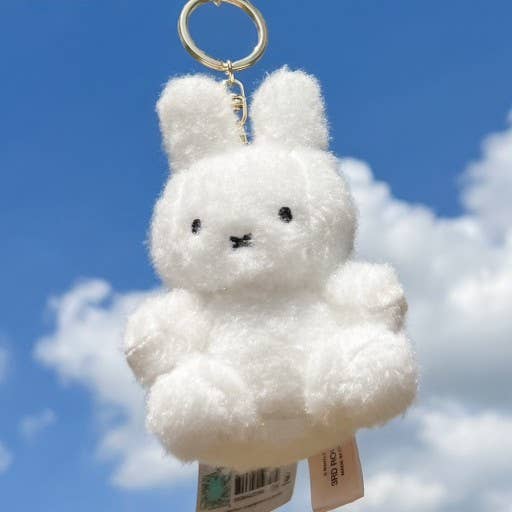 Miffy Limited Creamy Soft Color Fluffy Key ring Bag Charm