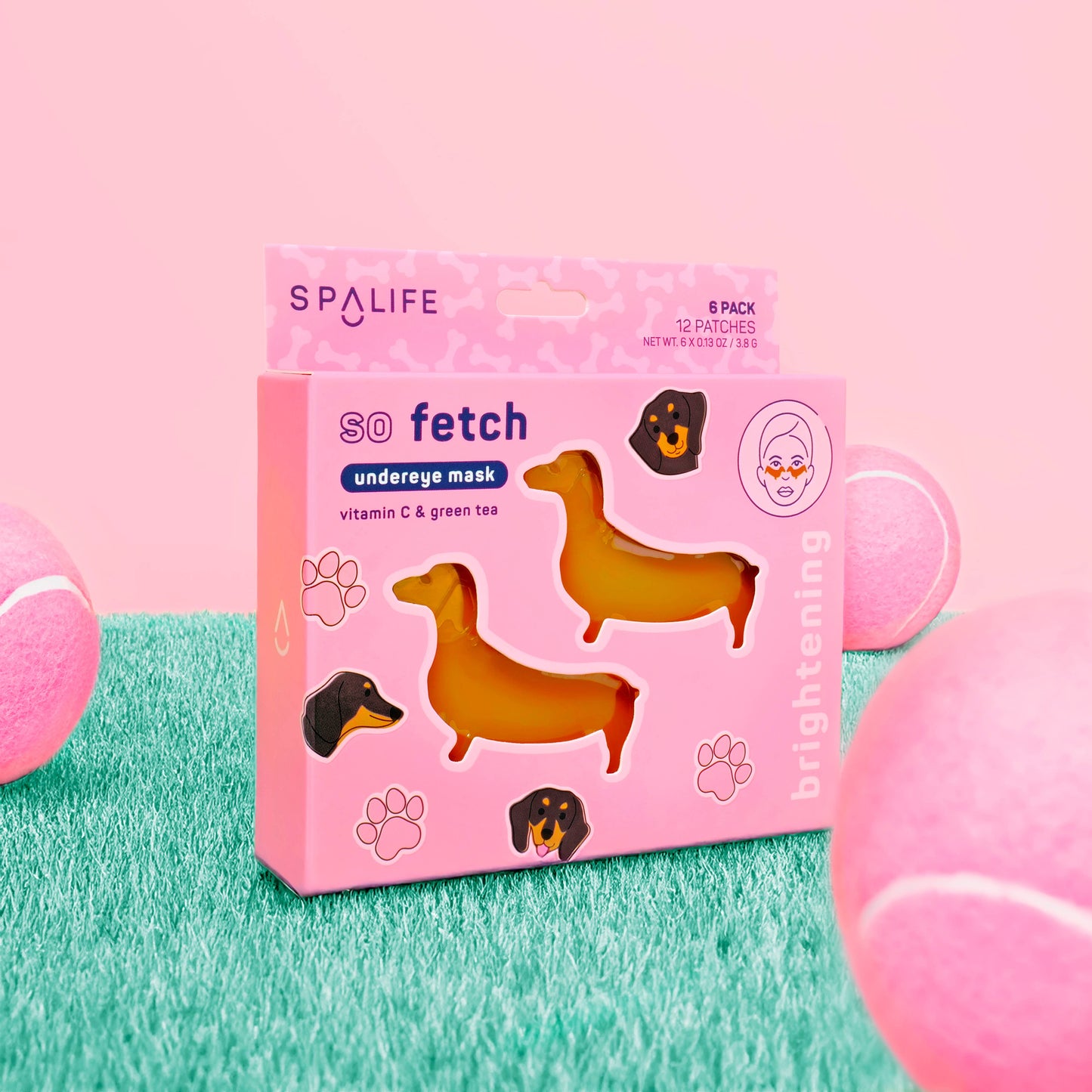 My Spa Life - So Fetch Brightening Undereye Masks - 8 Pairs
