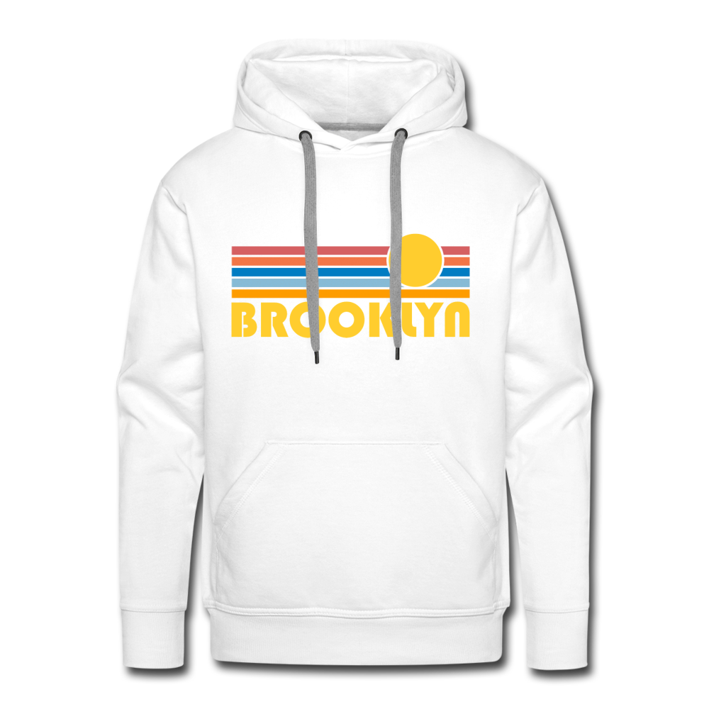 Premium Brooklyn, New York Hoodie - Retro Brooklyn