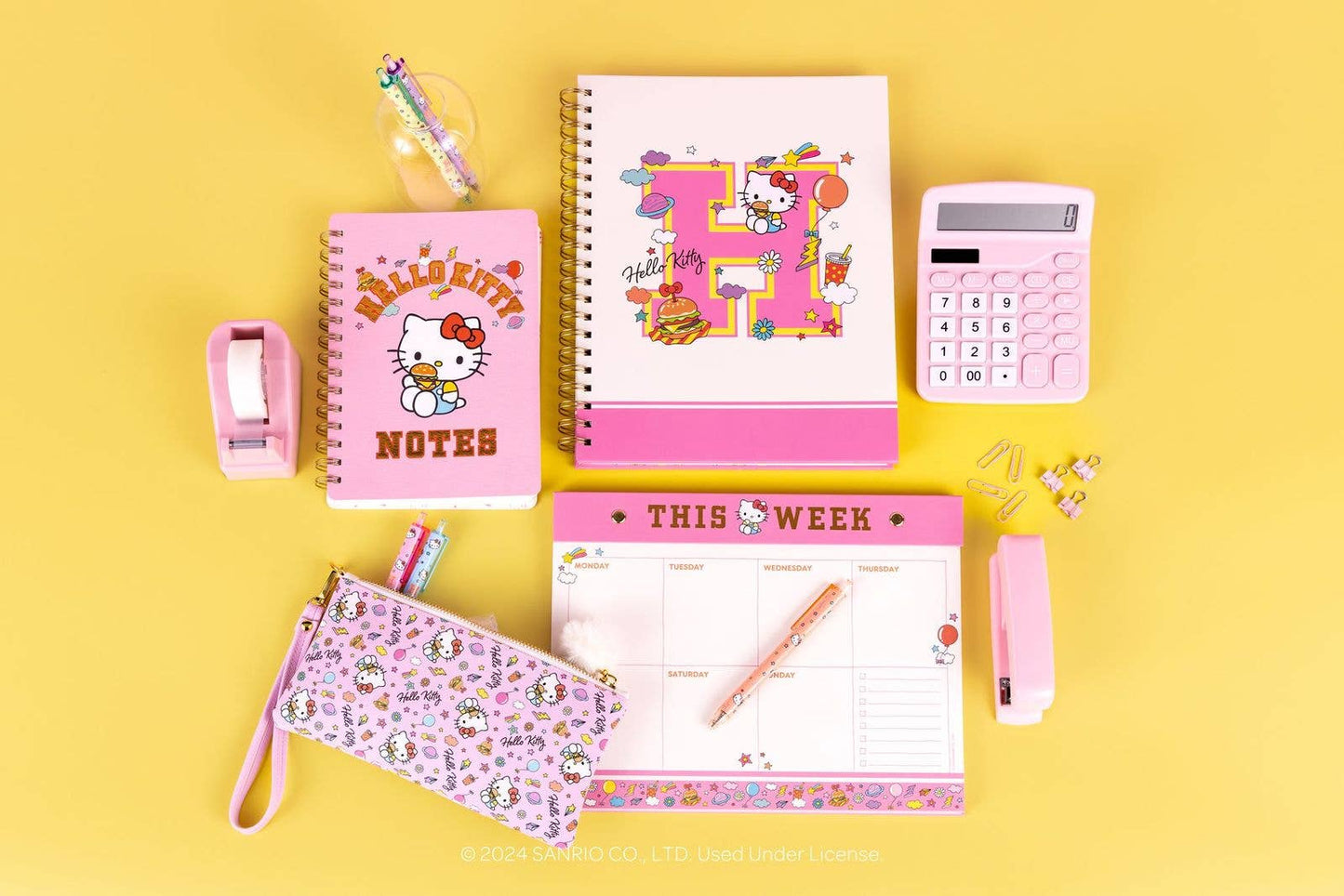 Studio Oh! - Hello Kitty College Letters Pencil Pouch