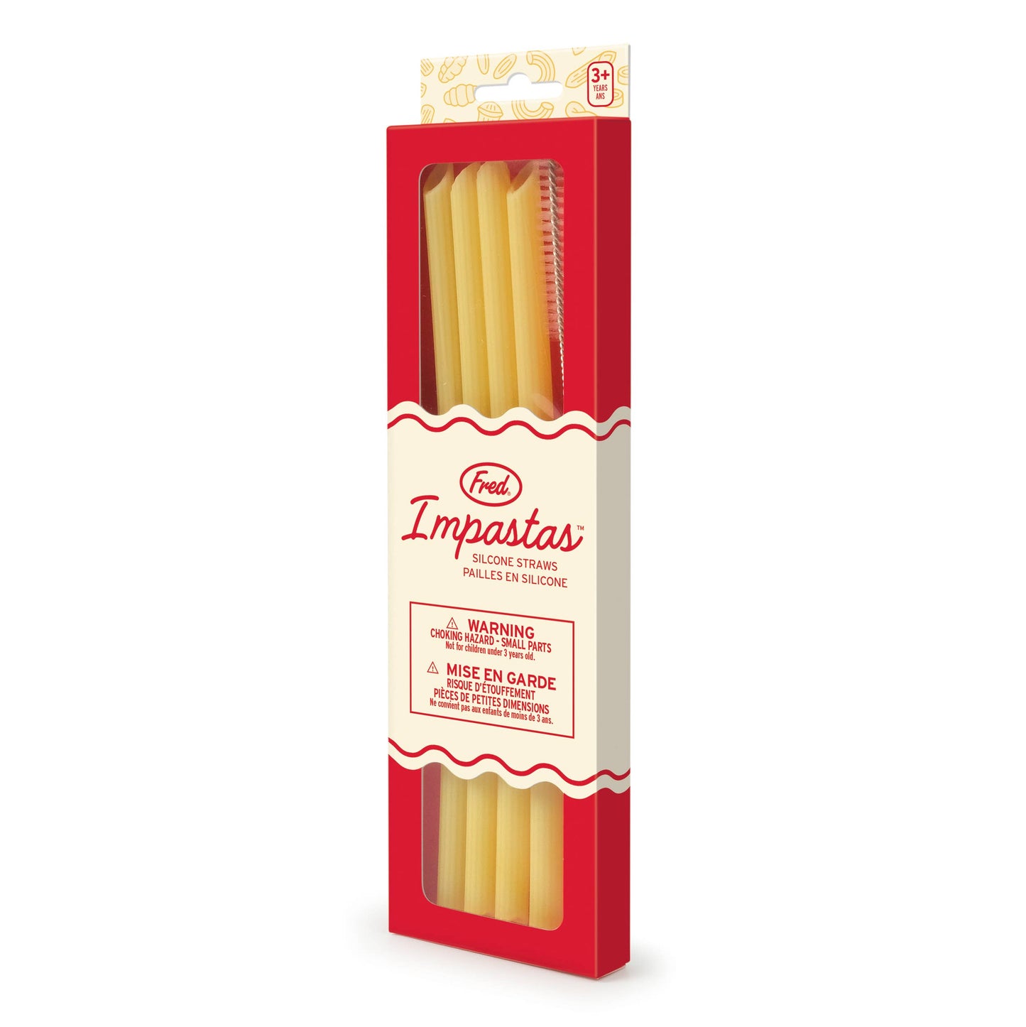 IMPASTAS - Silicone Pasta Straws - Set of 4