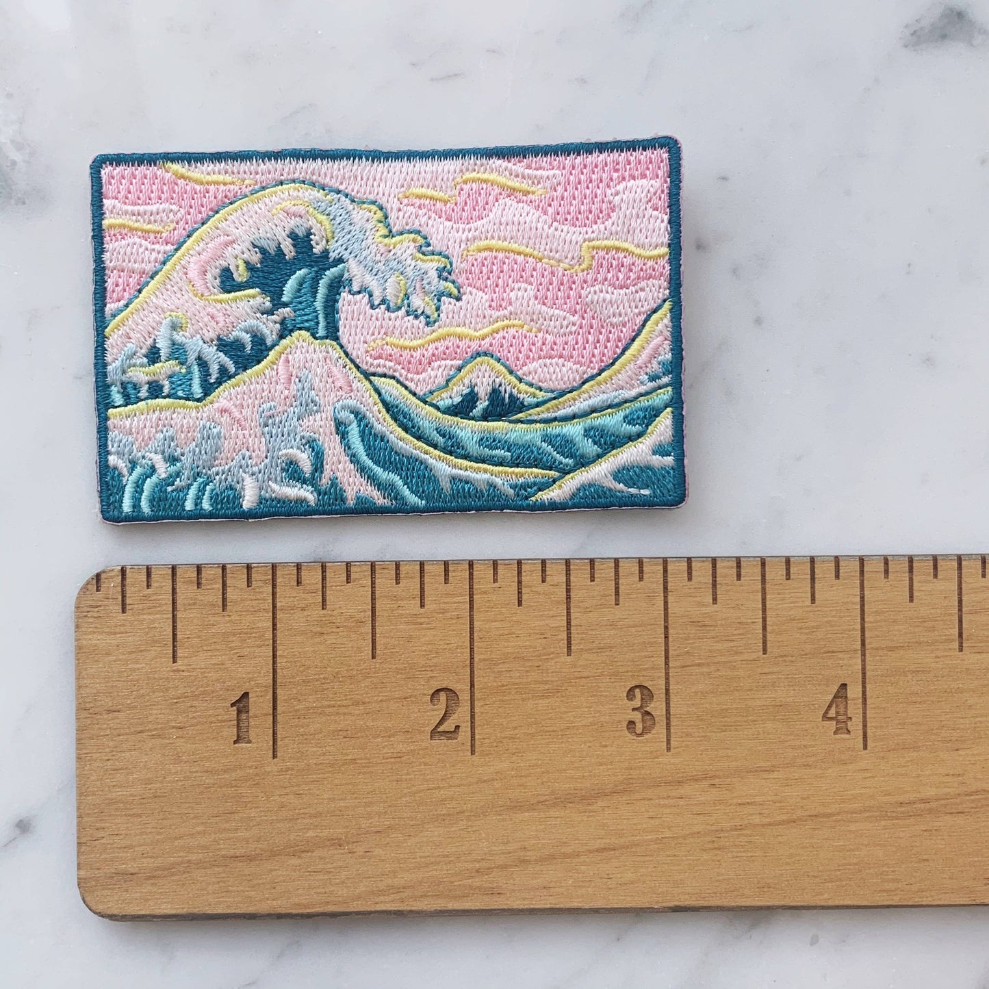 Wildflower + Co. - Patch - Waves Collection - Great Wave & Pink Skies