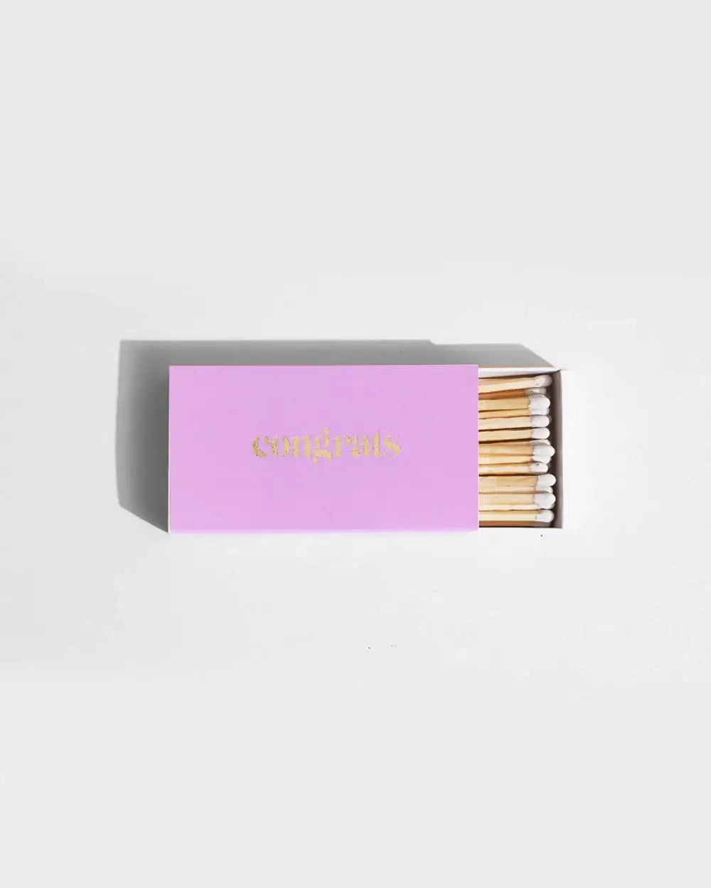 Brooklyn Candle Studio - Statement Matches - Congrats/Lilac
