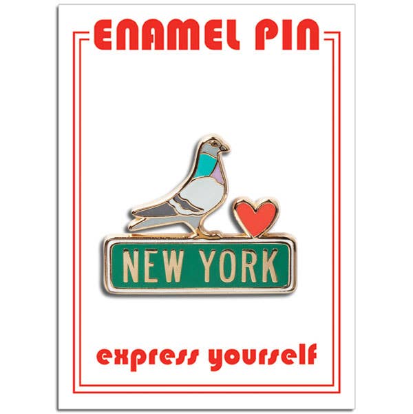 THE FOUND - New York City Pigeon Pin