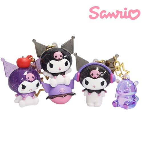 New! Kuromi Twinkle Random Keyring β Blind Box