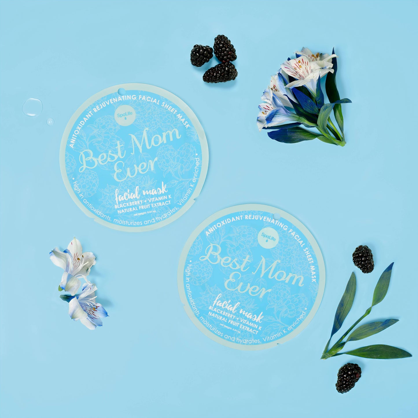 My Spa Life - Mother's Day Rejuvenating & Soothing Facial Mask -1 Pk