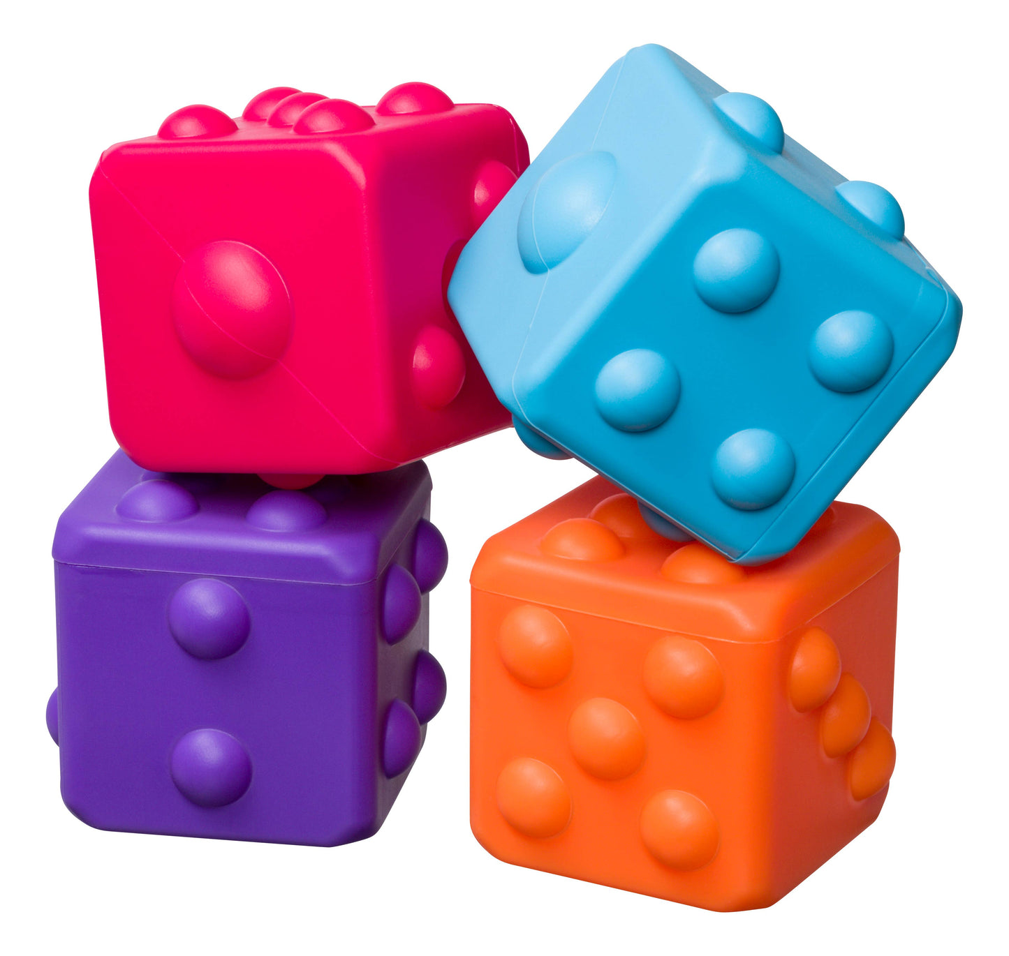 Toysmith - Poppin' Dice - Satisfying Fidget Toy, Assorted Colors