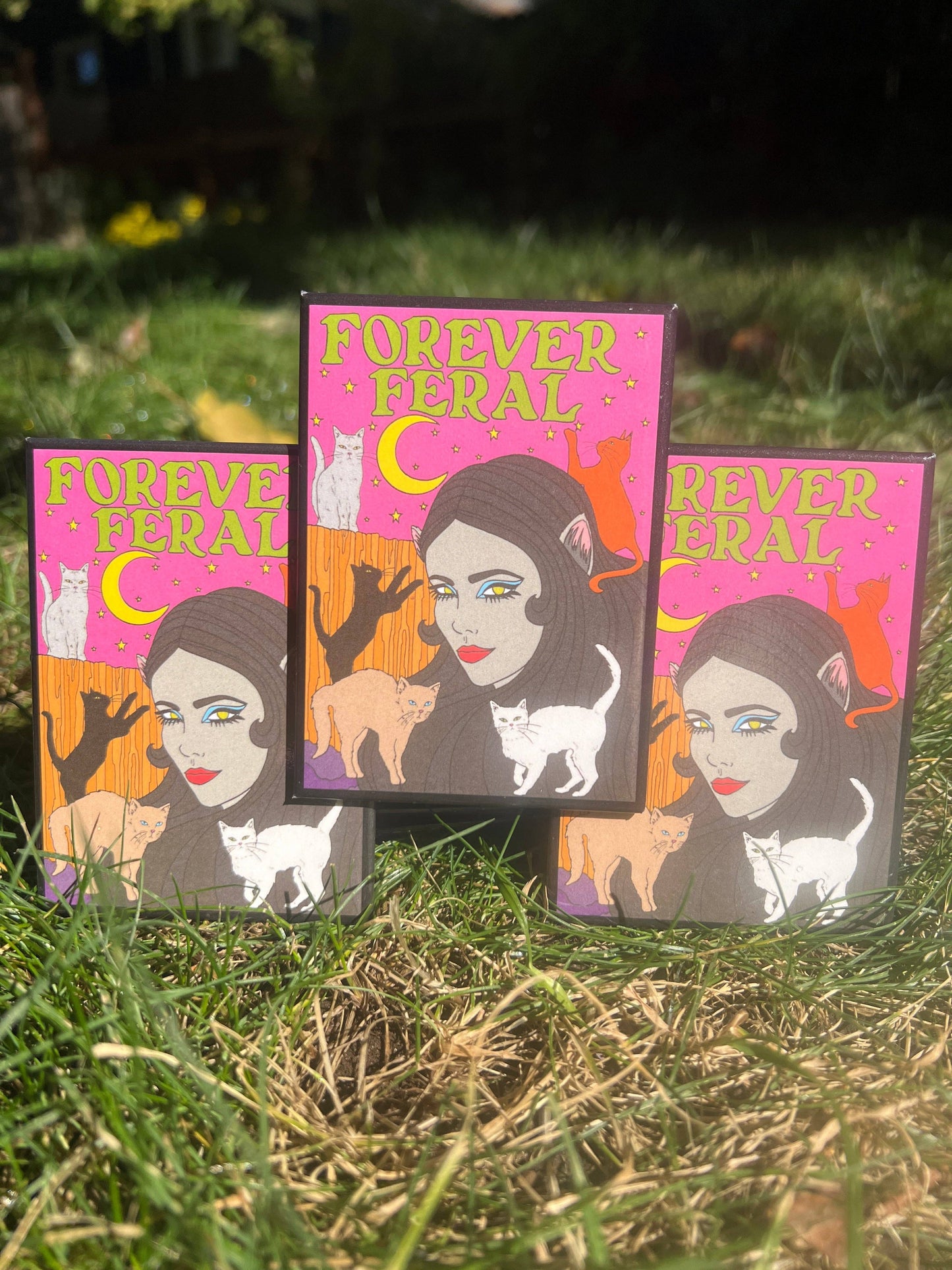 Forever Feral Metal Magnet