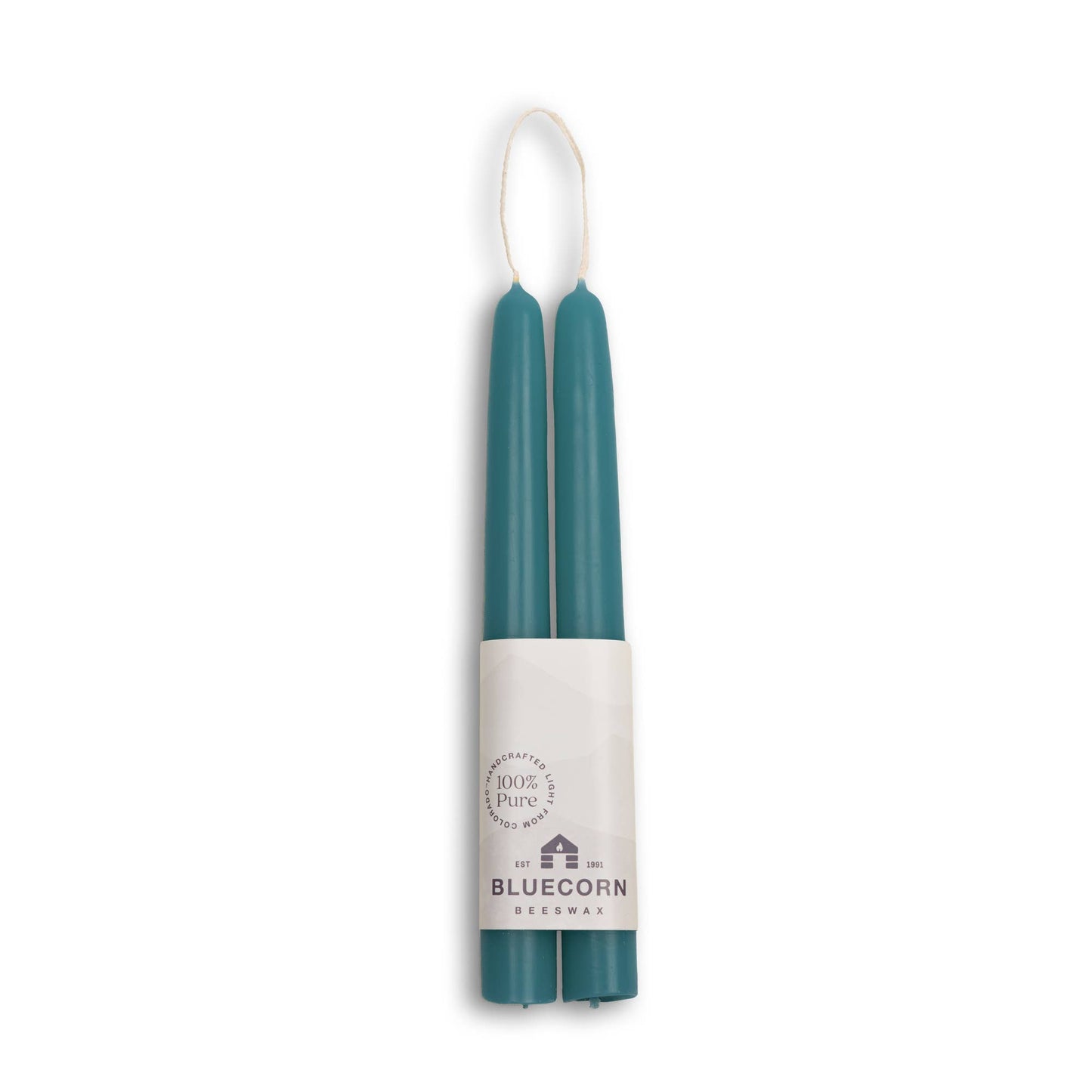 Bluecorn Candles - Beeswax Taper Candles – Dripless & Handmade in USA