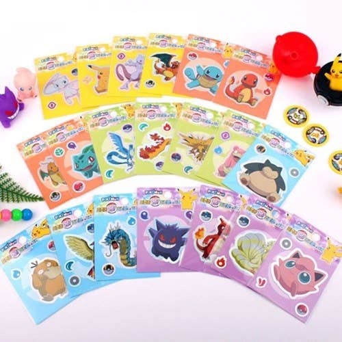 K-Wonderland - Pokémon Aurora Pang Stickers – Assorted Designs