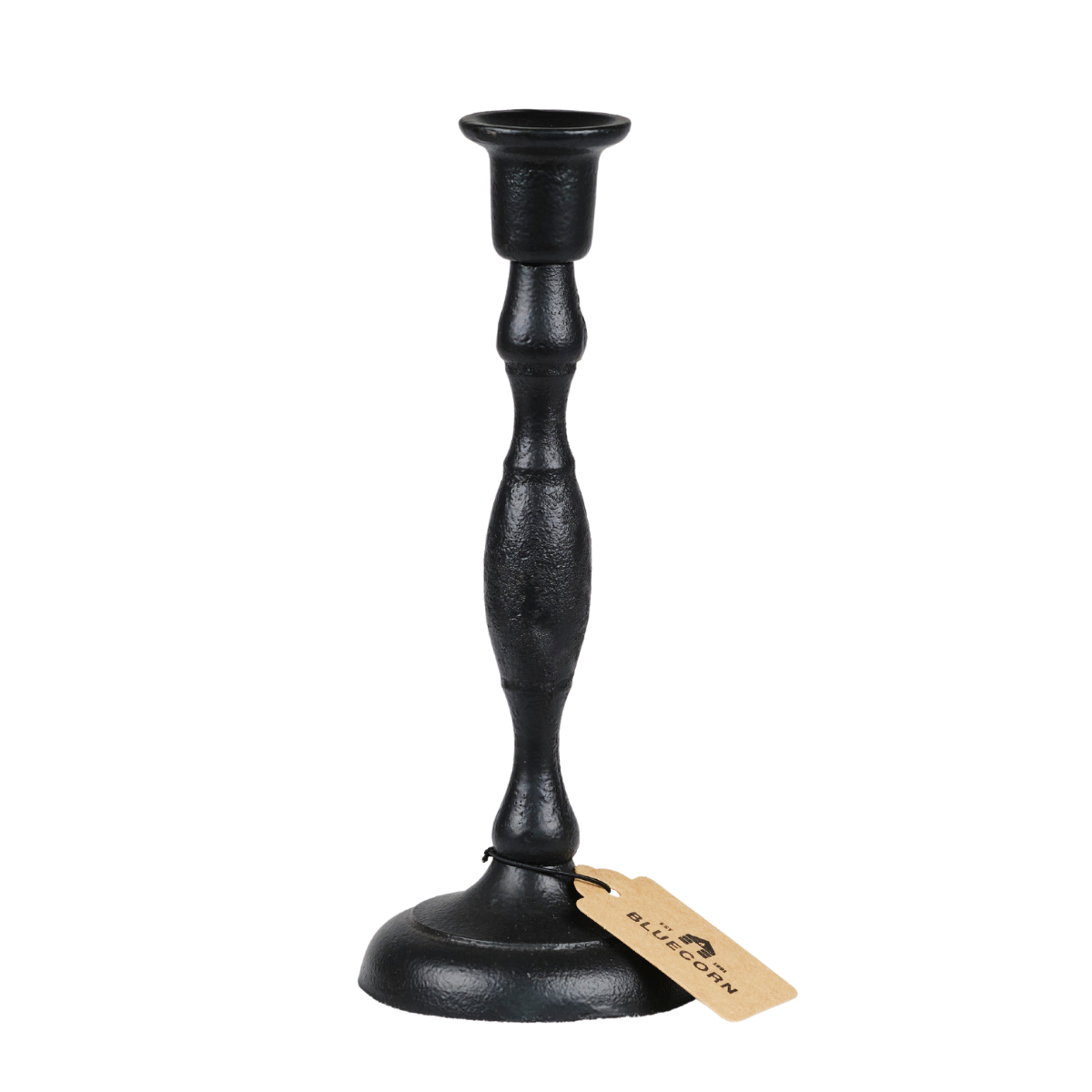 Bluecorn Candles - Cast Iron Taper Candle Holders - Heirloom Quality, Handmade