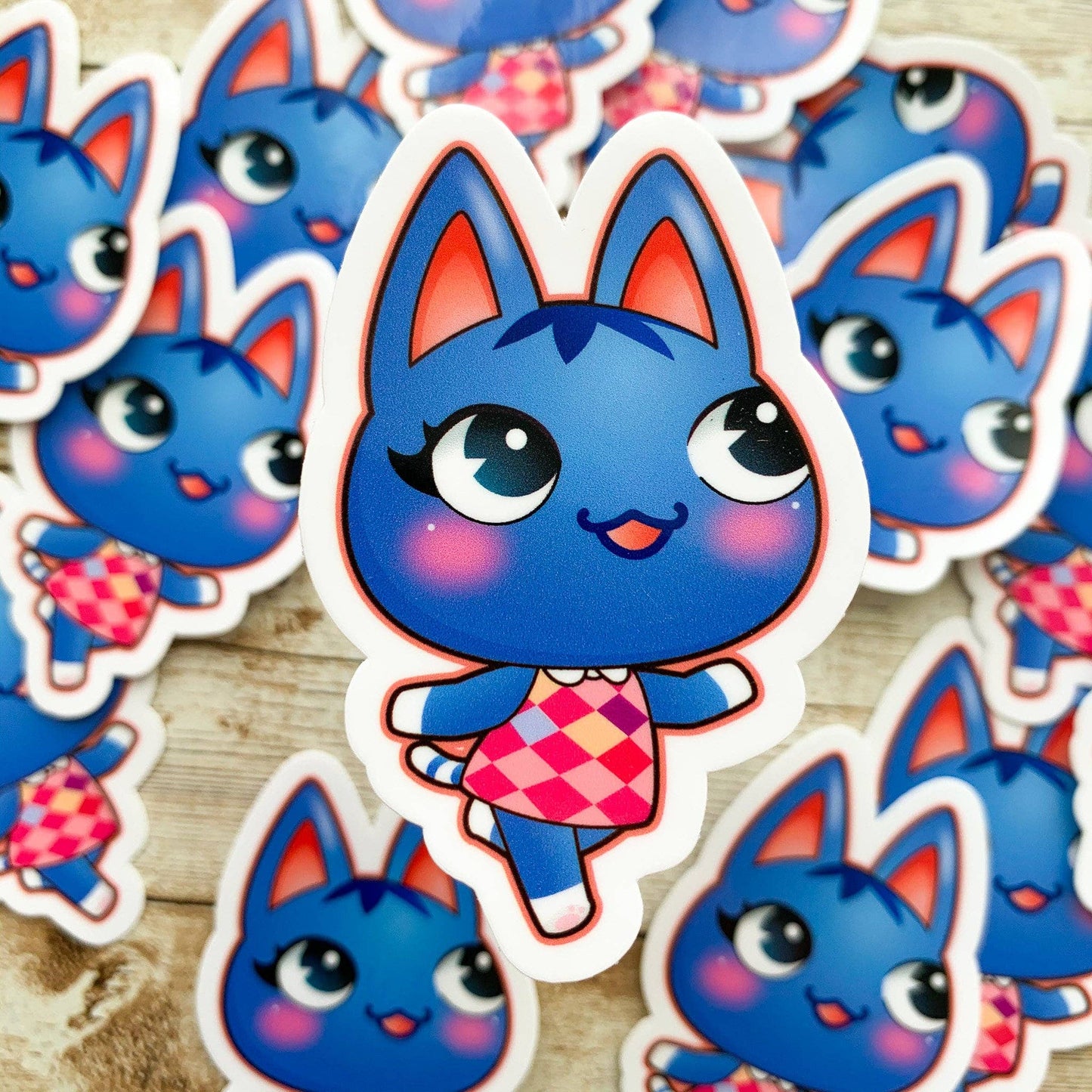Trash Goblin - Rosie Animal Crossing Vinyl Sticker / New Horizons / ACNH / Waterproof