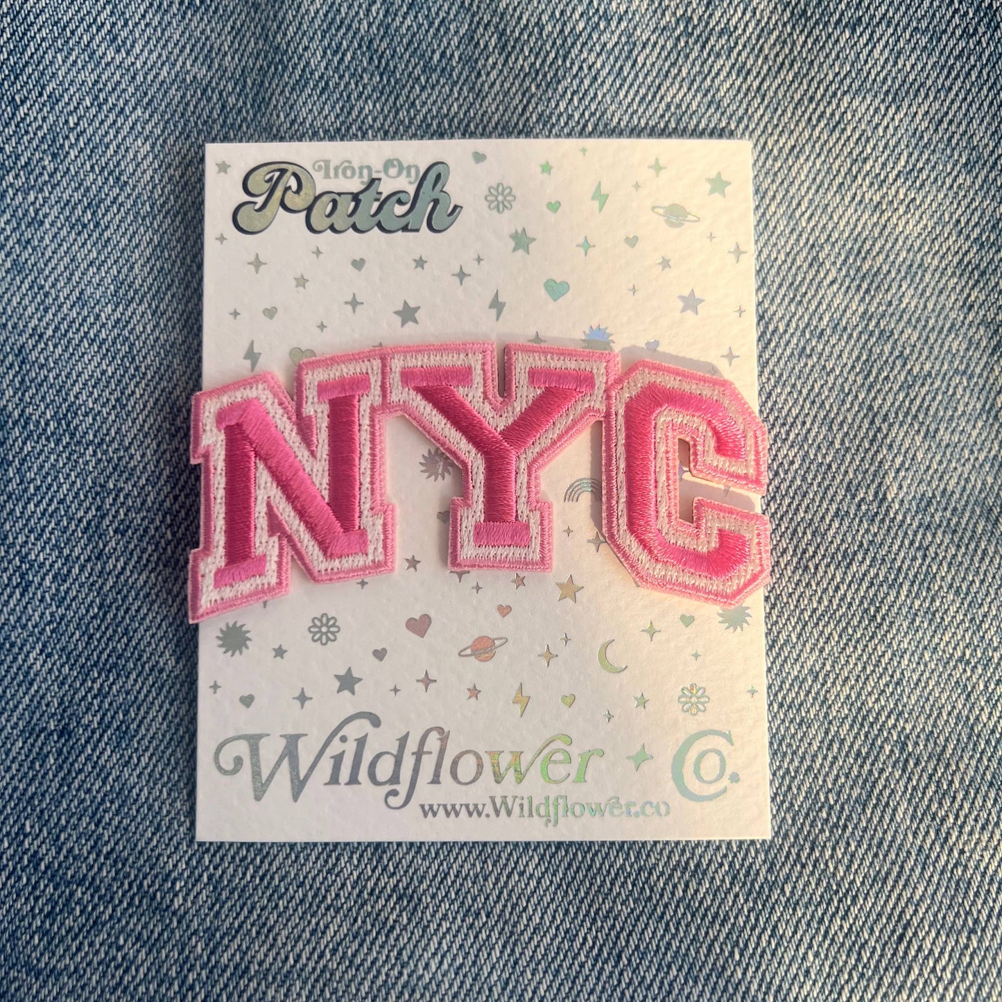 Wildflower + Co. - NYC Patch - Pink / Blue