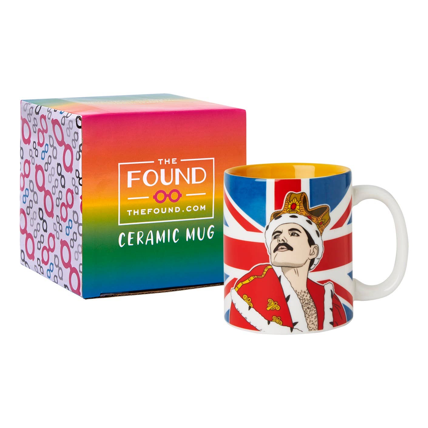 THE FOUND - Freddie Mercury Coffee Mug