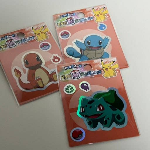 K-Wonderland - Pokémon Aurora Pang Stickers – Assorted Designs