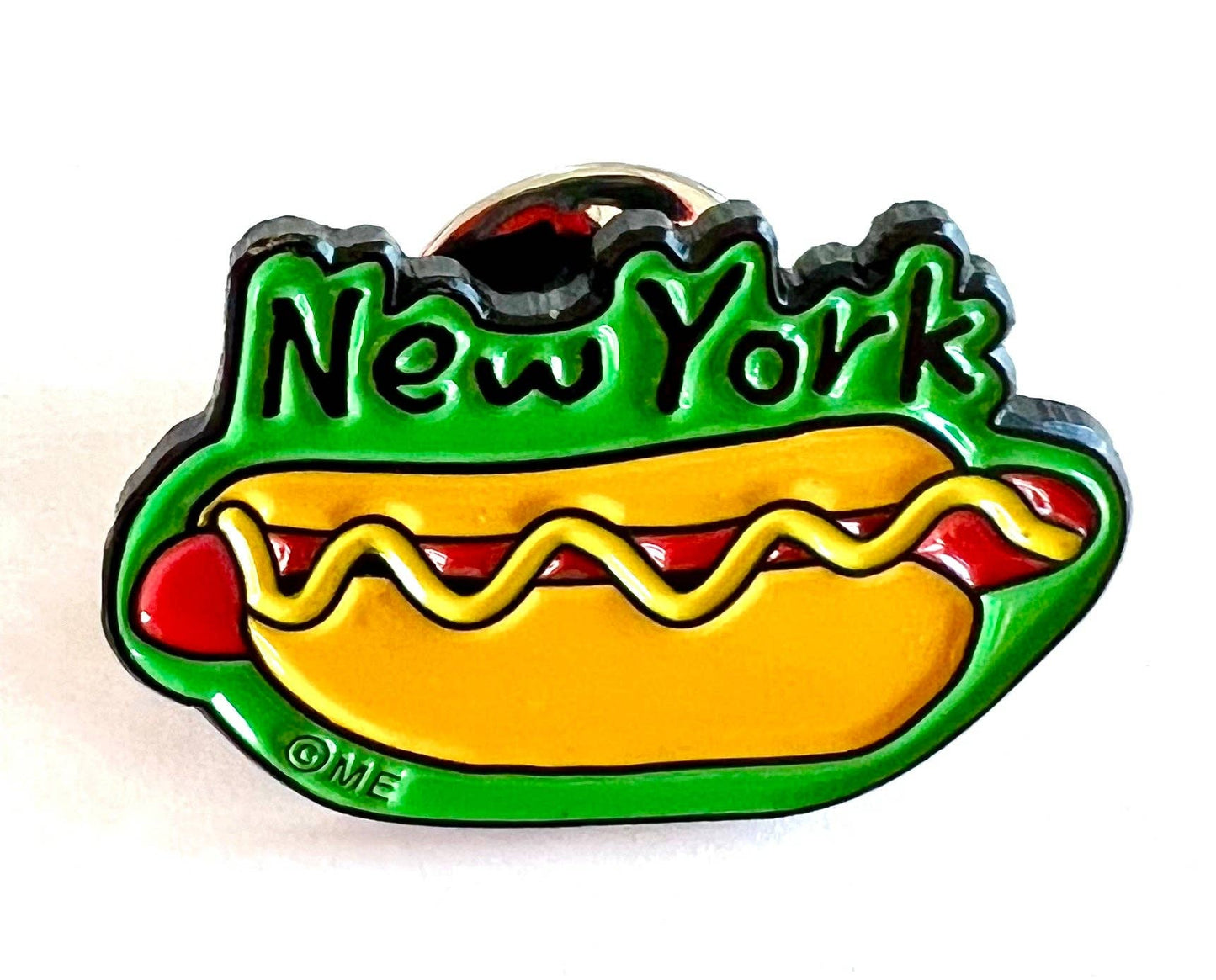 Mary Ellis - New York Hot Dog Pin