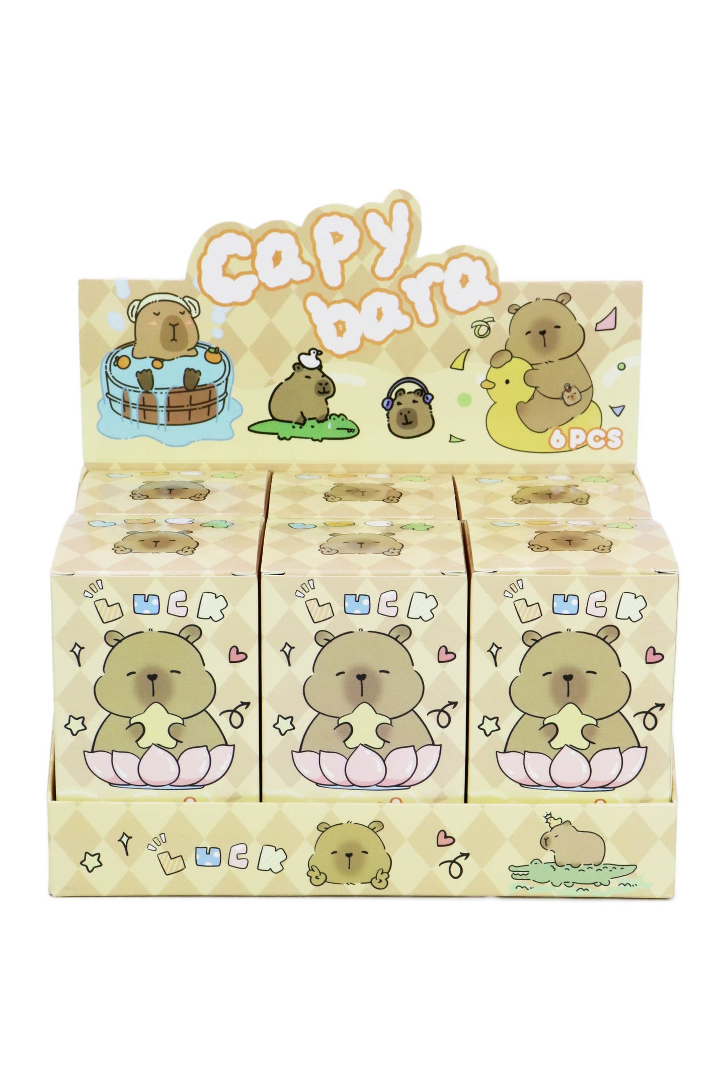 Cap Zone - Capybara PVC Figurine Blind Mystery Box