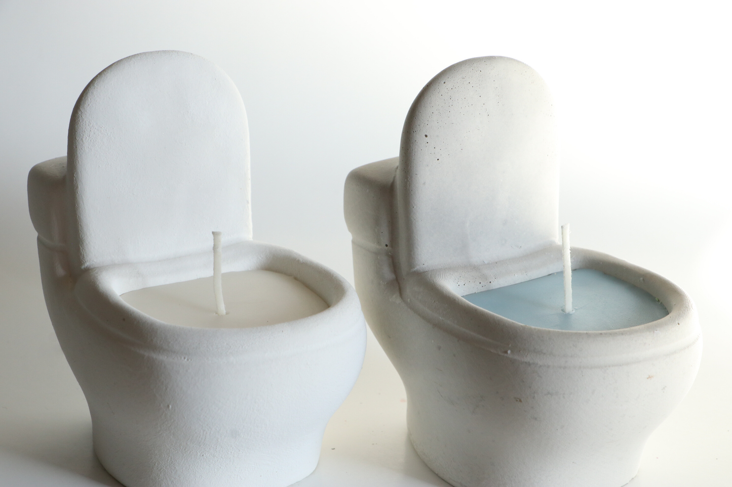 SugarByrd - Toilet Bowl Candle - White