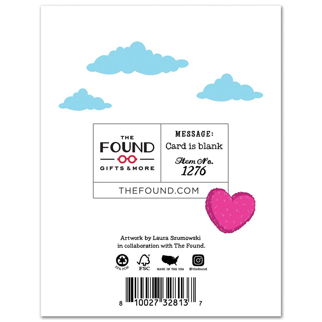 Monster Heart Love You Valentine's Day Love Card
