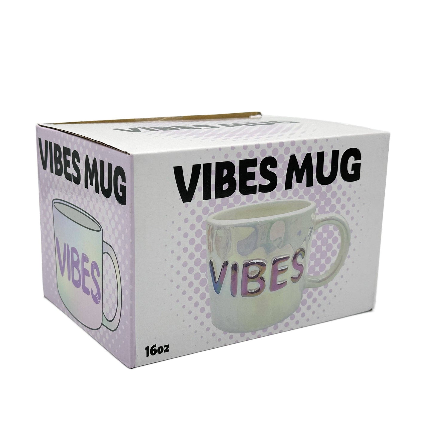 Vibes Iridescent Novelty Coffee Mug