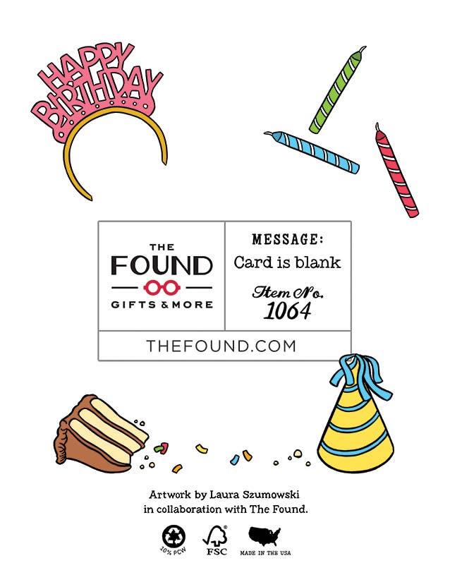 THE FOUND - Oprah Happy Birthday Card