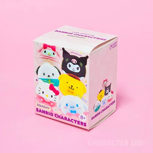 Sanrio Soft Squishy Random Key Ring, Bag Charm-Stress Relief