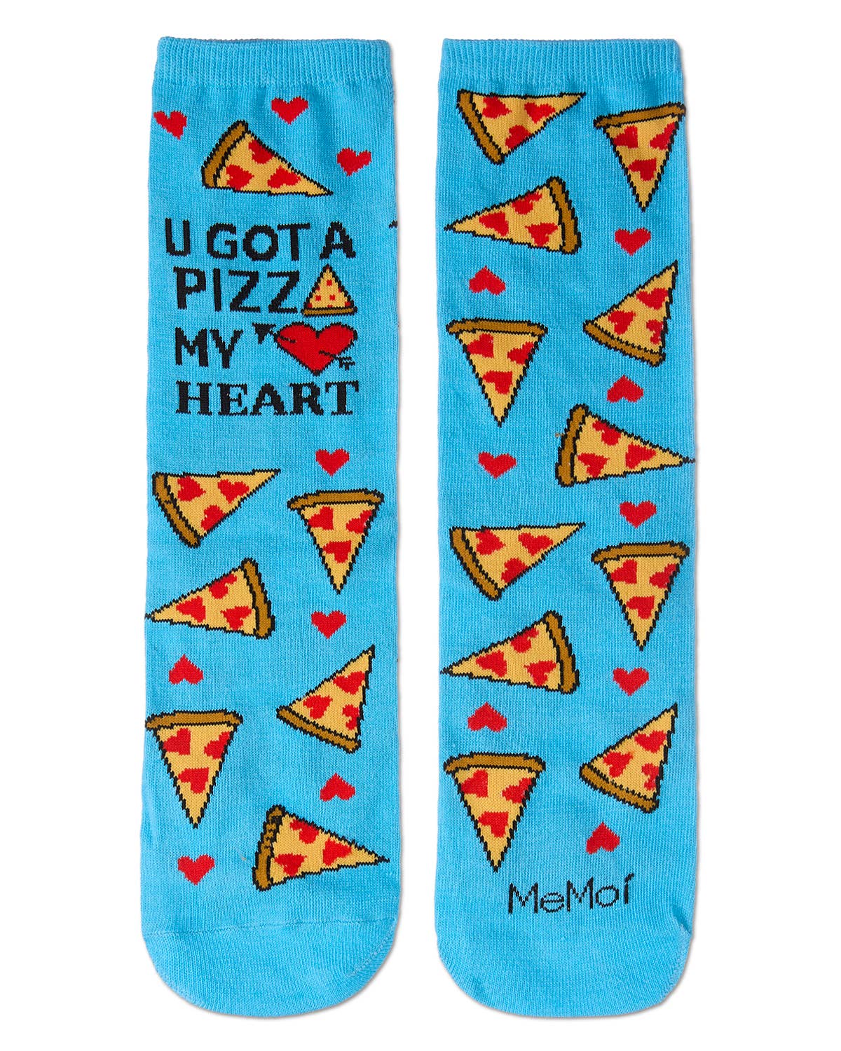 Women's U Gotta Pizza My Heart Greeting Card Socks