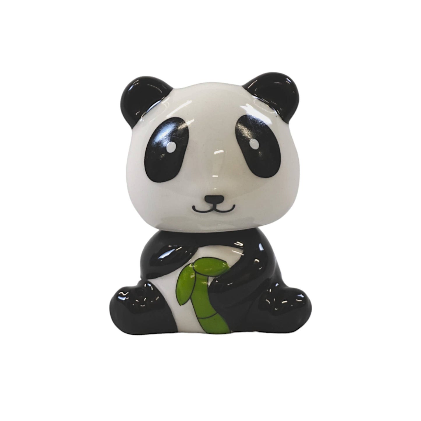 3 Inch Ceramic Panda Bobble Head