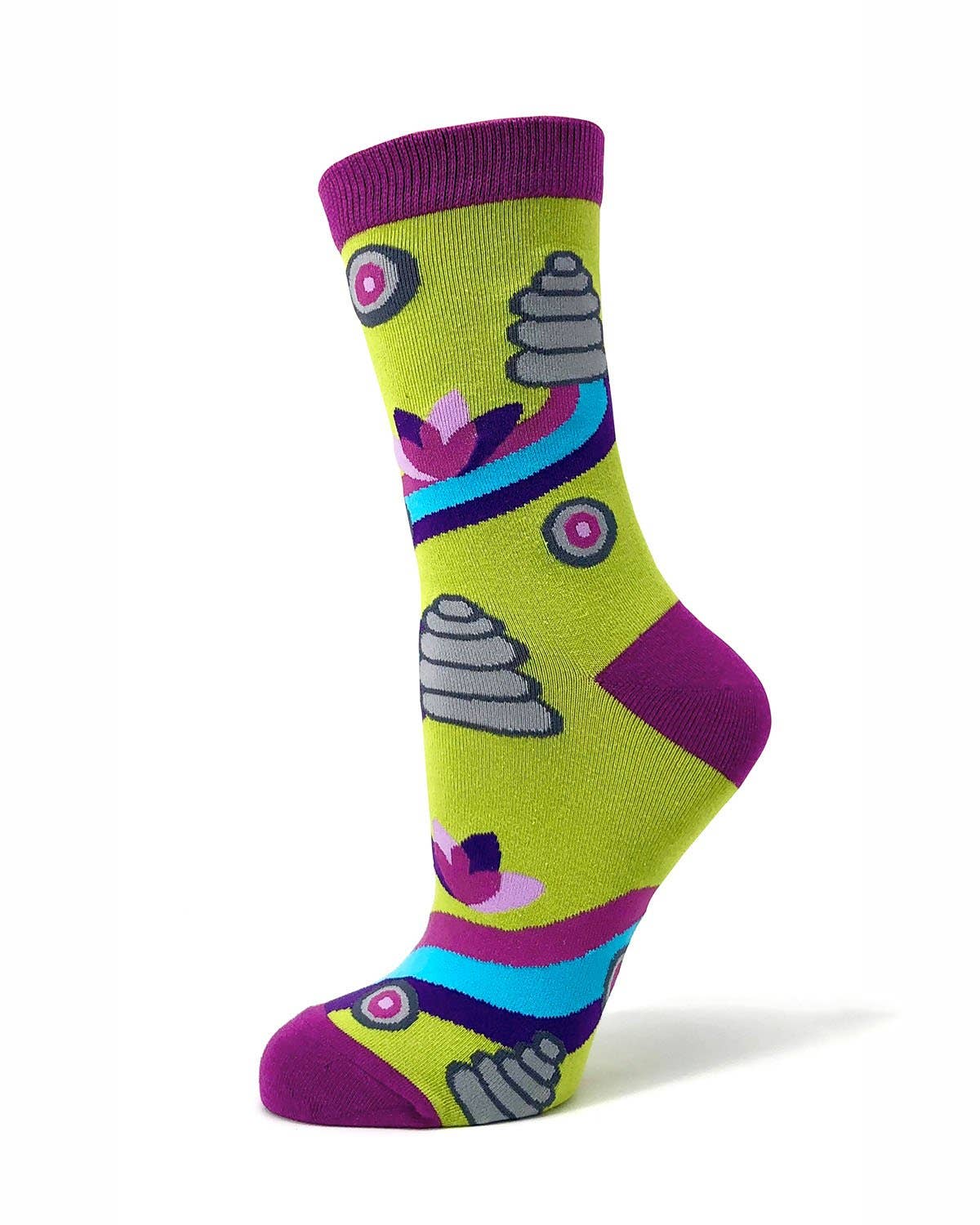 Fabdaz - Zen as F**k Women's Crew Socks