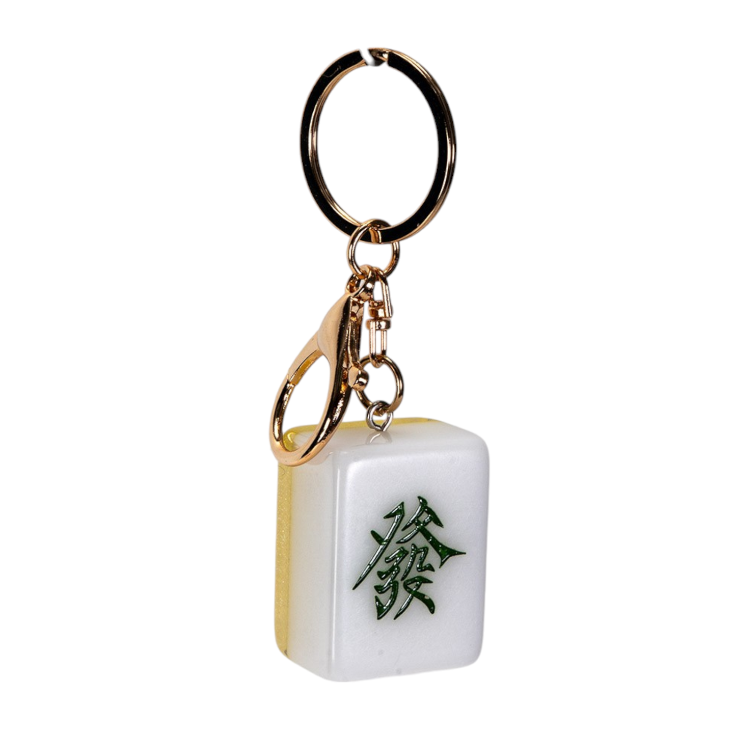 Pack Mahjong Green Tile Keychains (4/60)
