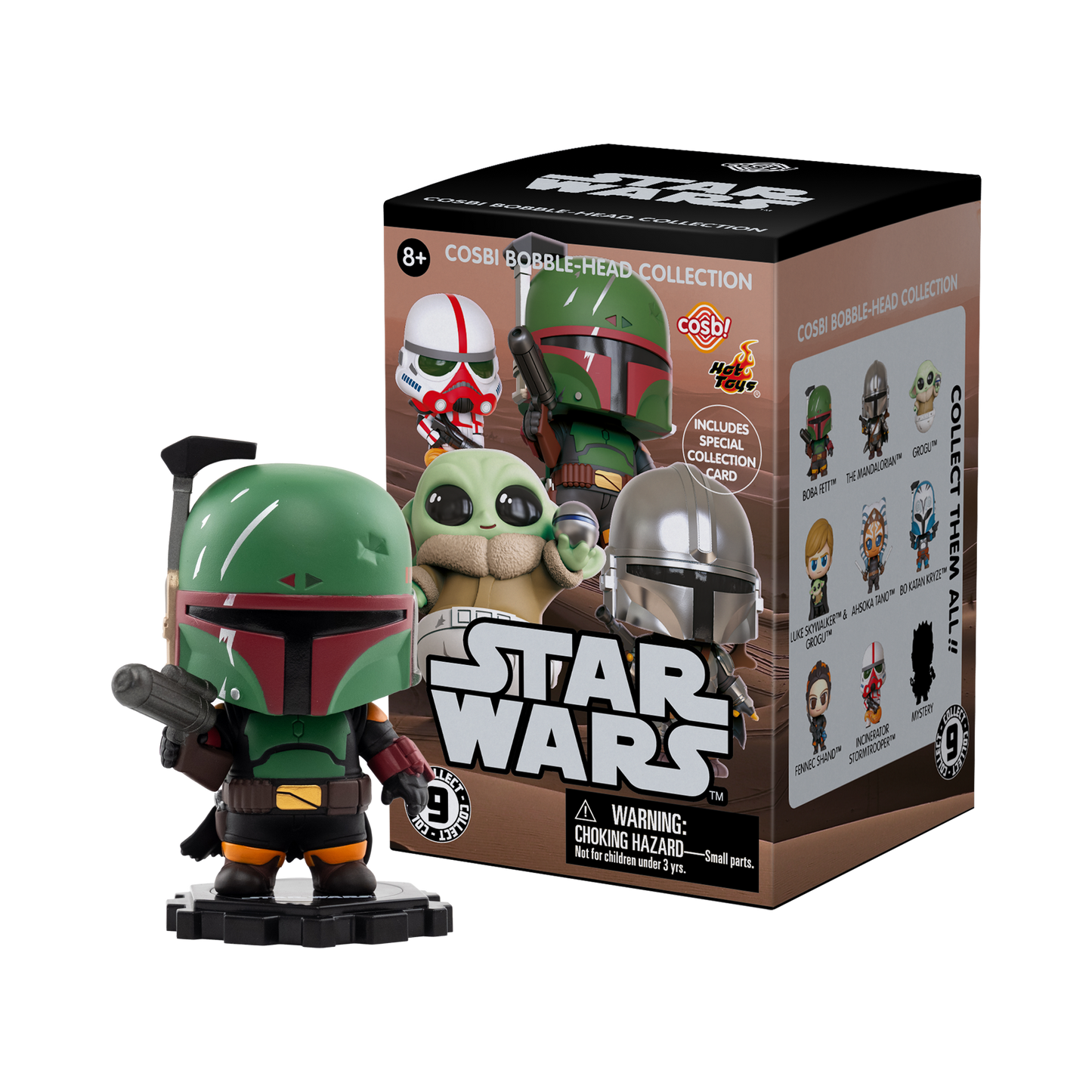 Star Wars Cosbi Bobble Head Collection - Case of 8 Blind Box