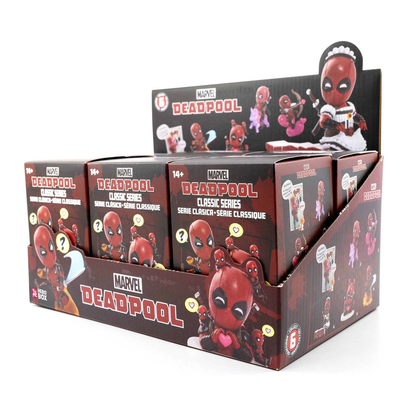 Marvel Deadpool Classic Series Hero Box - Blind Box CDU