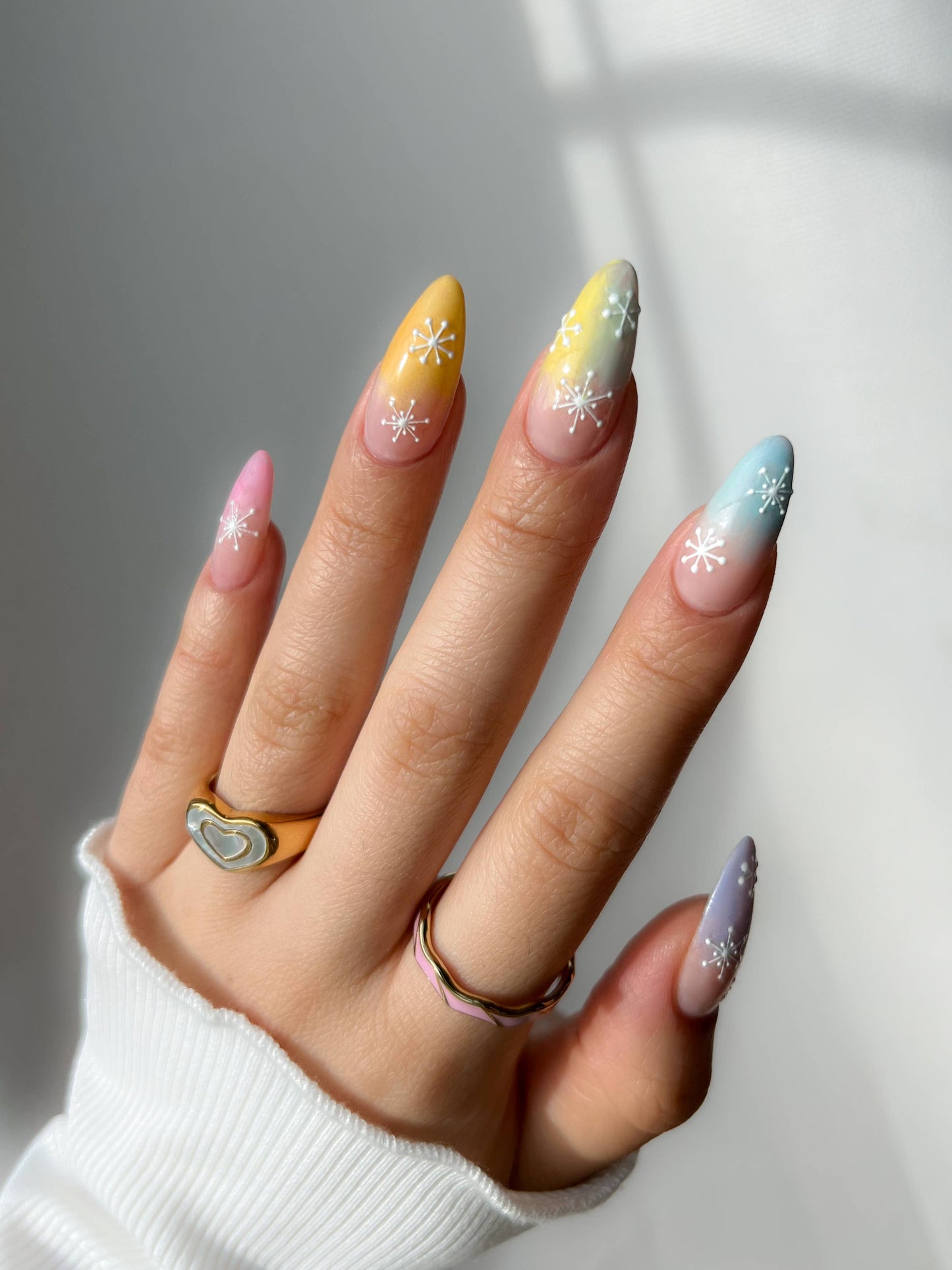 Nail Art Stickers - GINGERBREAD (Holiday)