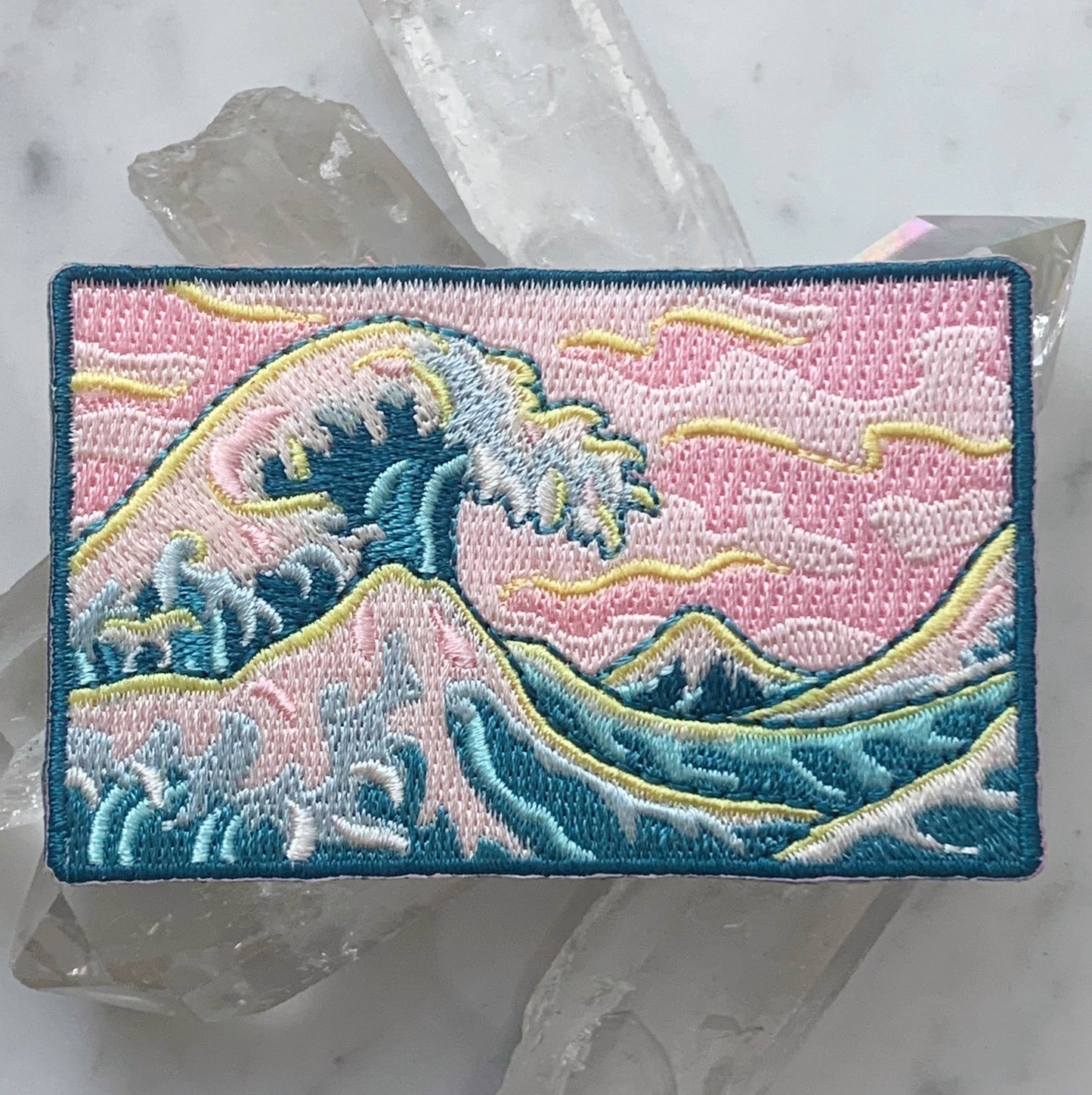 Wildflower + Co. - Patch - Waves Collection - Great Wave & Pink Skies