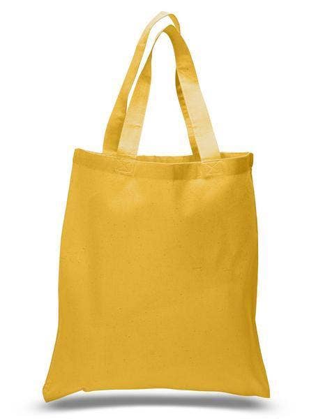 TBF Natural Cotton Canvas Basic Tote Bags Bulk - TB100