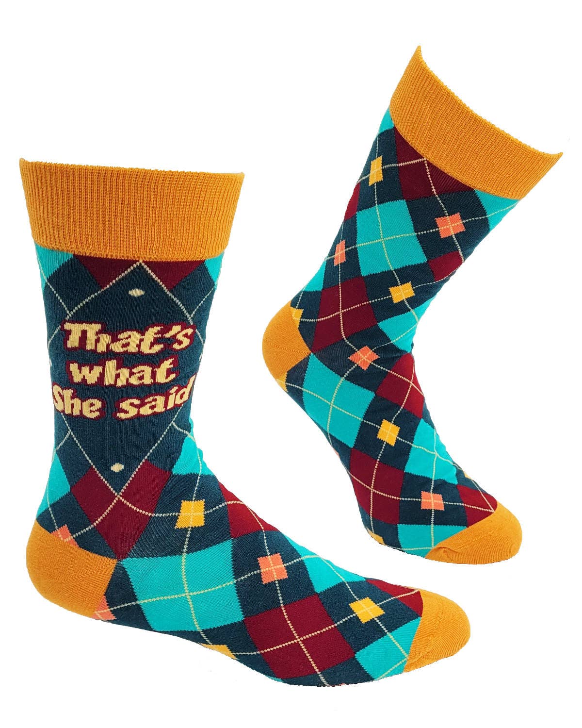 That's What She Said Men's Novelty Crew Socks
