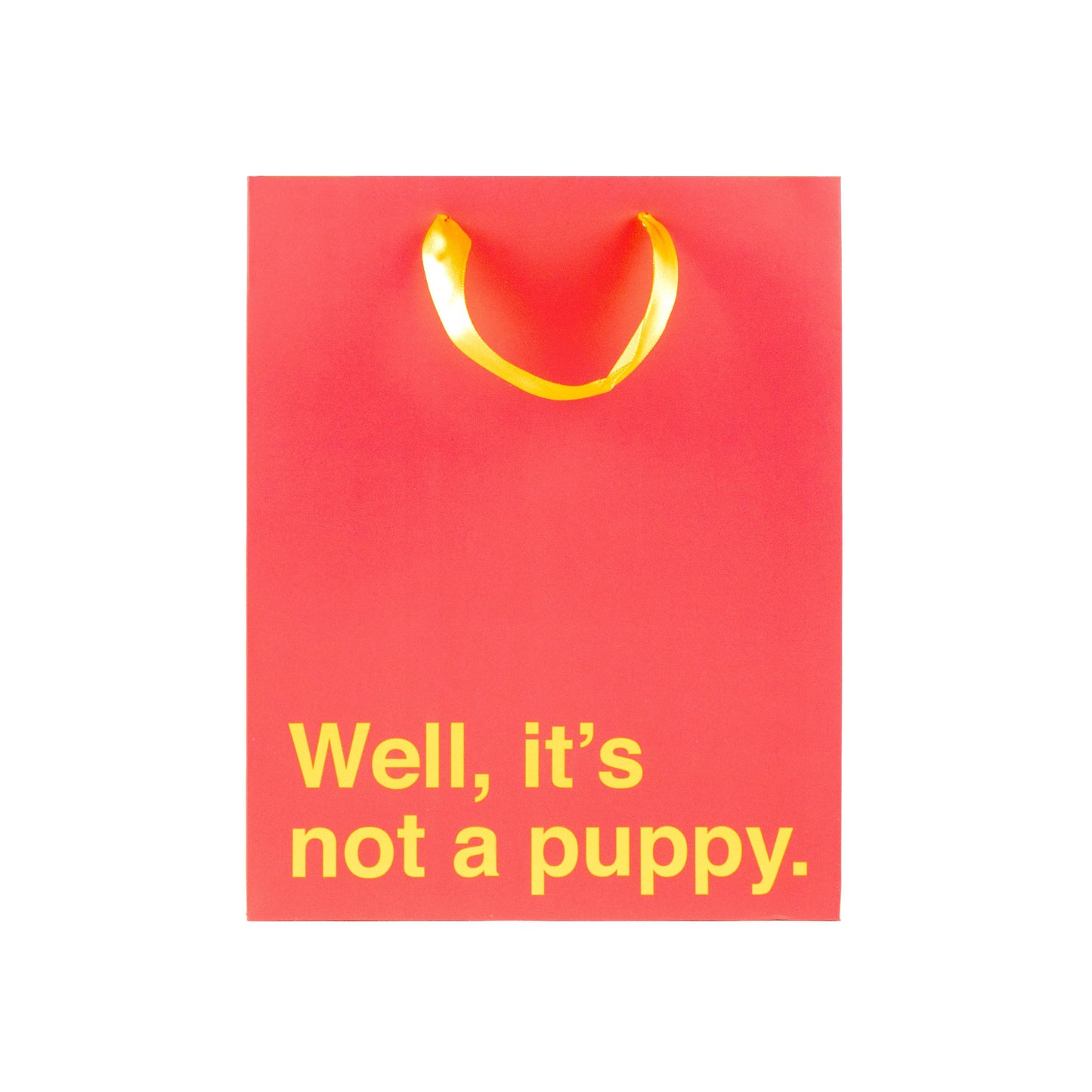 Prank-O - Funny "Not a Puppy" Gift Bag