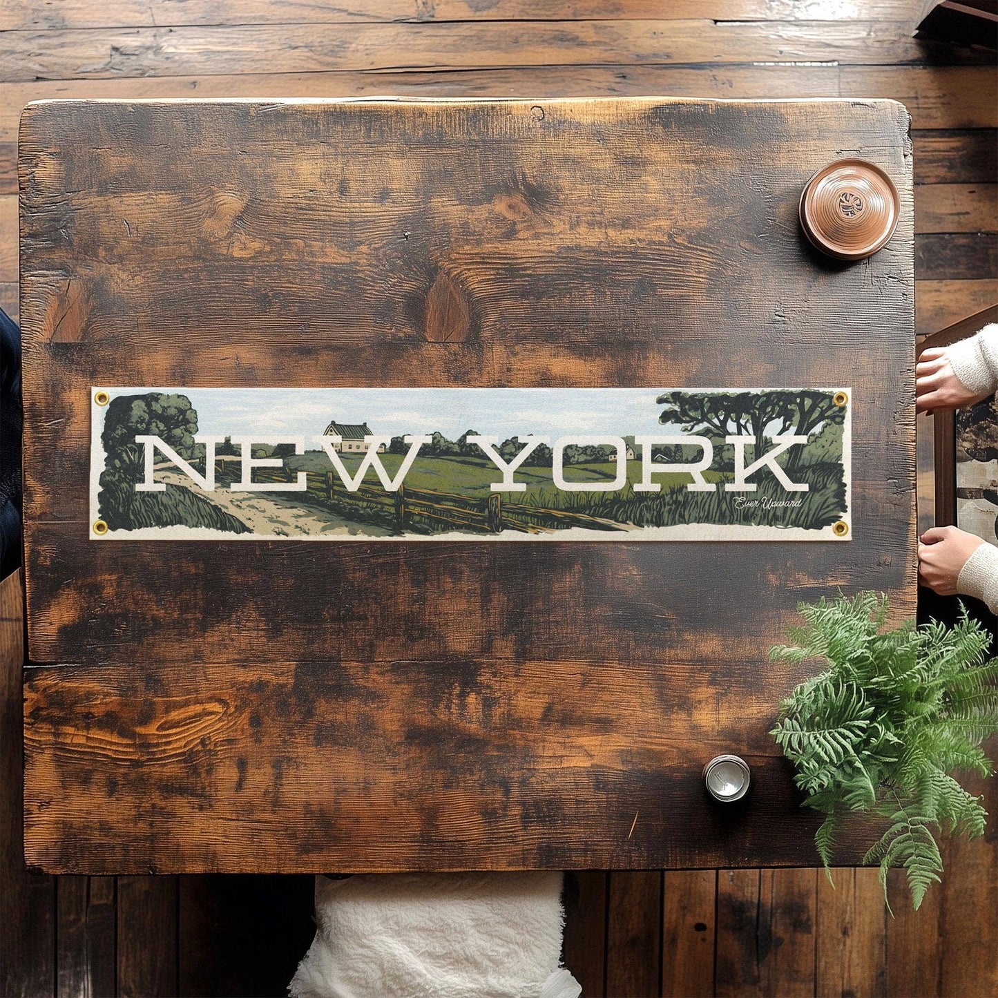 New York Felt Banner