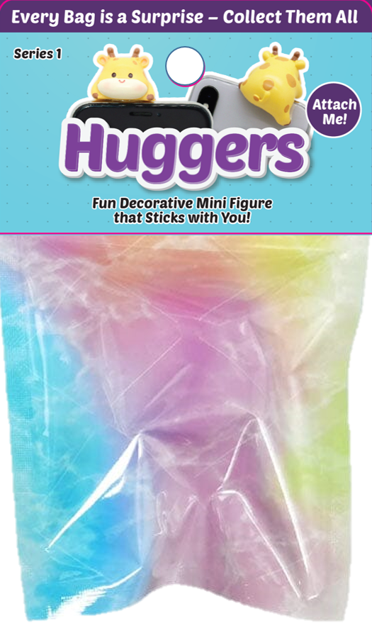 Showcase - Huggers: The Phone Hugging Animals Collectable Figurine Blind Bag (1pc)