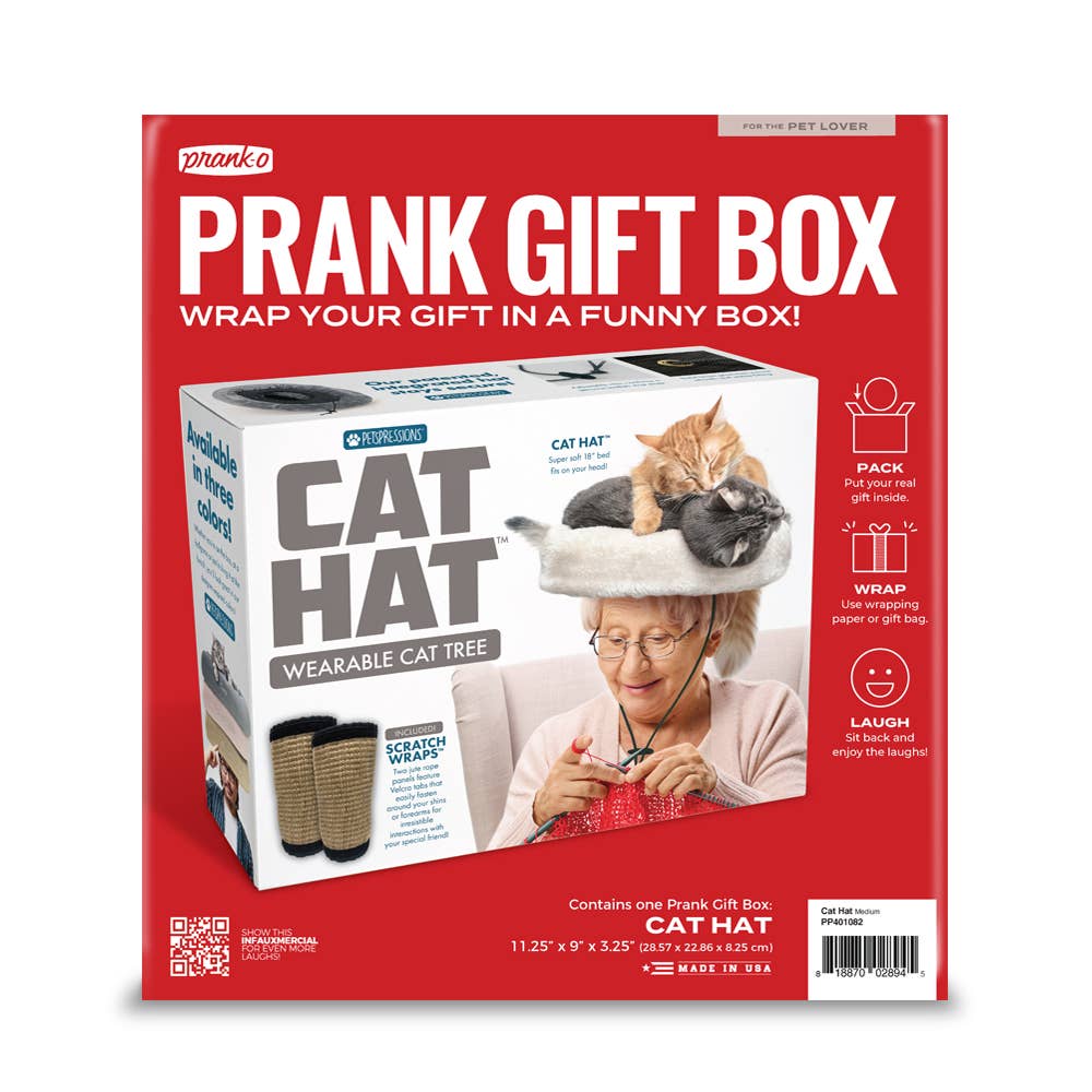 Prank-O - Prank Gift Box Cat Hat